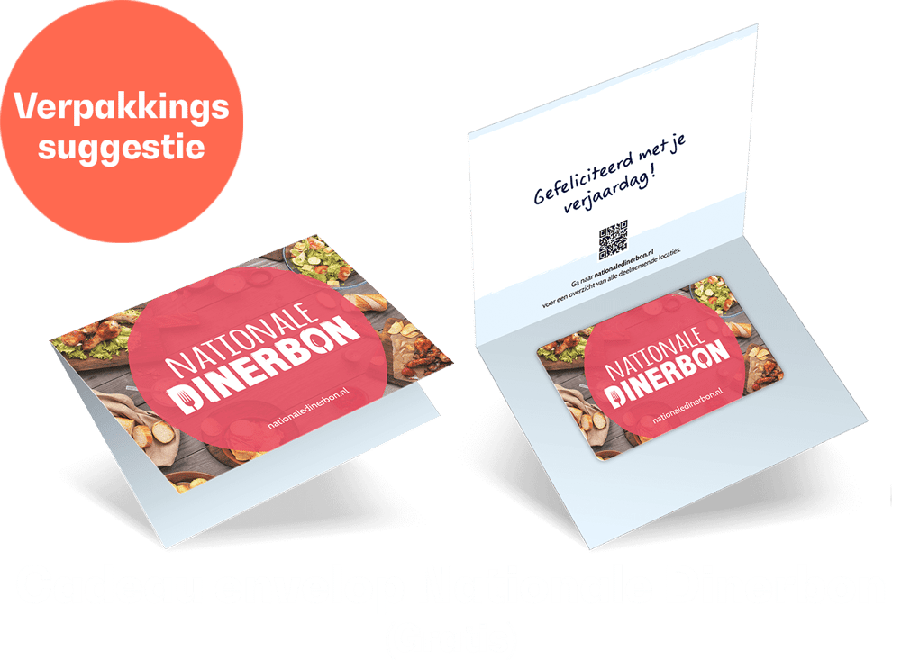 Cadeau Envelop Dinerbon